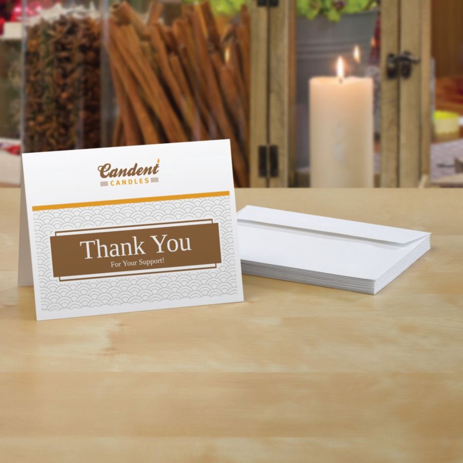 slide 5 of 6, Avery Inkjet Note Cards, White, 60 ct