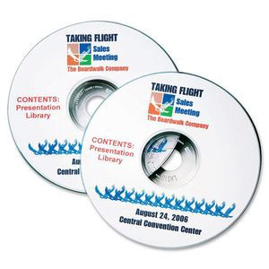 slide 2 of 3, Avery Cd/Dvd Labels, Permanent, 8692, Matte White, Pack Of 40, 40 ct