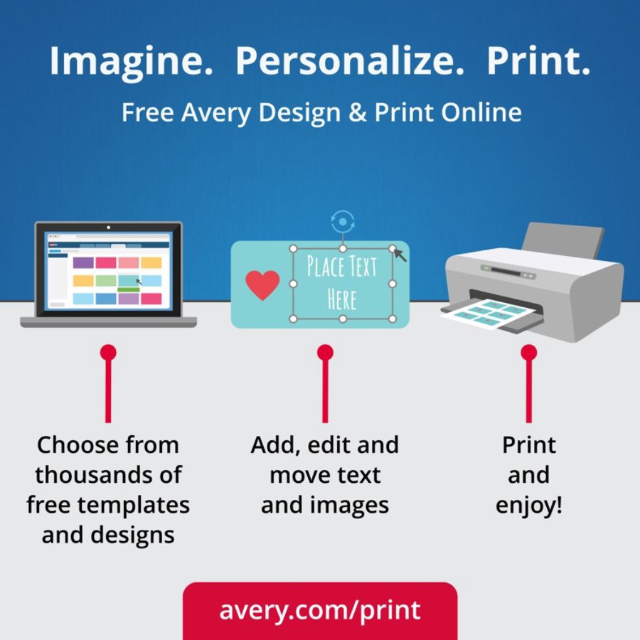 slide 5 of 10, Avery Permanent Durable Wraparound Labels, 22845, White, 40 ct; 9 3/4 in x 1 1/4 in