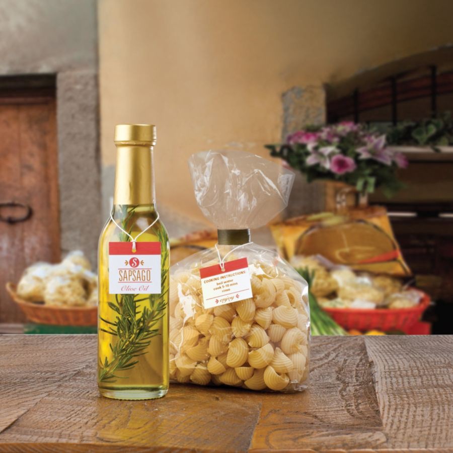 slide 2 of 6, Avery Print-To-The-Edge Tags with Strings, Square, White, 200 ct