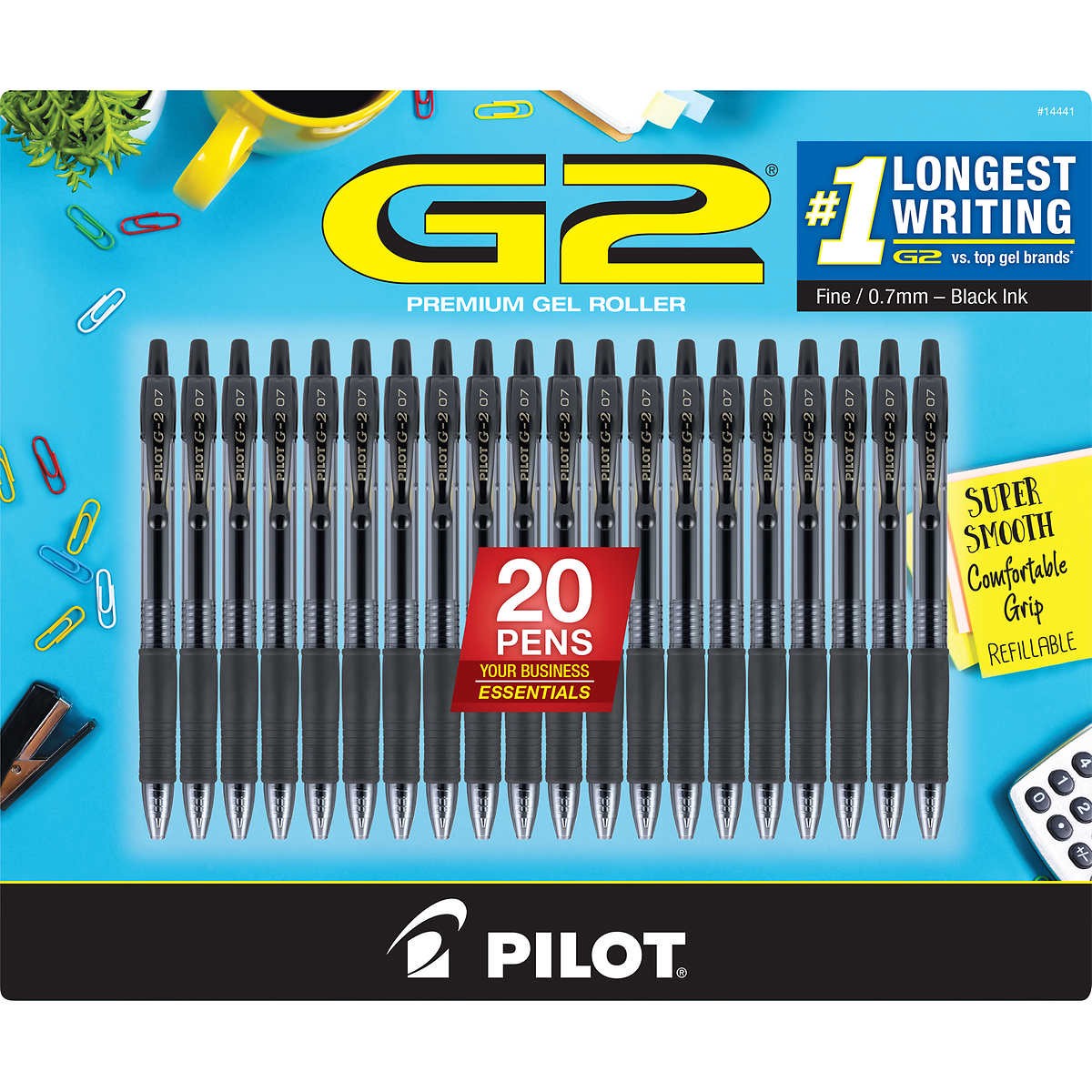 Pilot Corporation Pilot G2 Gel Pen Black 20 ct Shipt