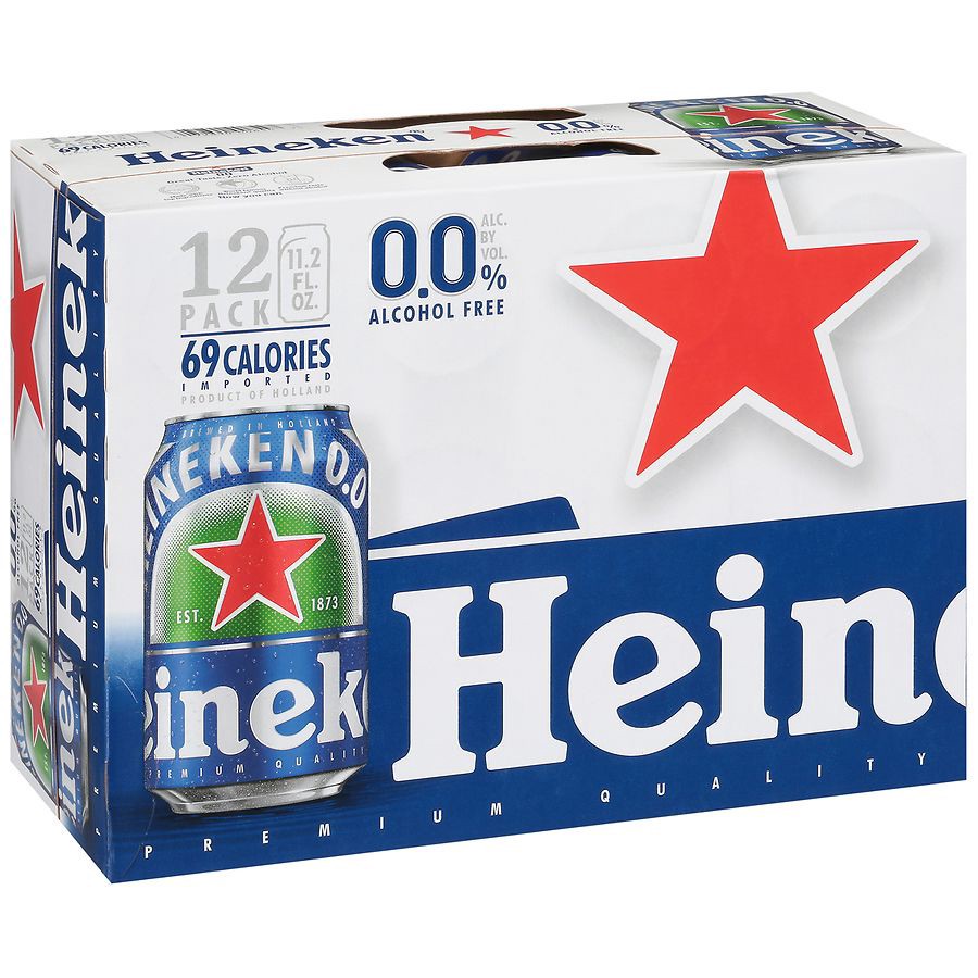 slide 3 of 5, Heineken 12 Pack Alcohol Free Beer 12 - 11.2 fl oz Cans, 12 ct
