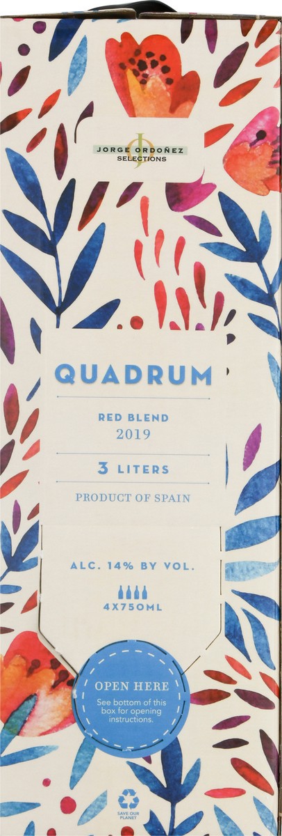 slide 6 of 12, Quadrum Red Blend, 3 liter