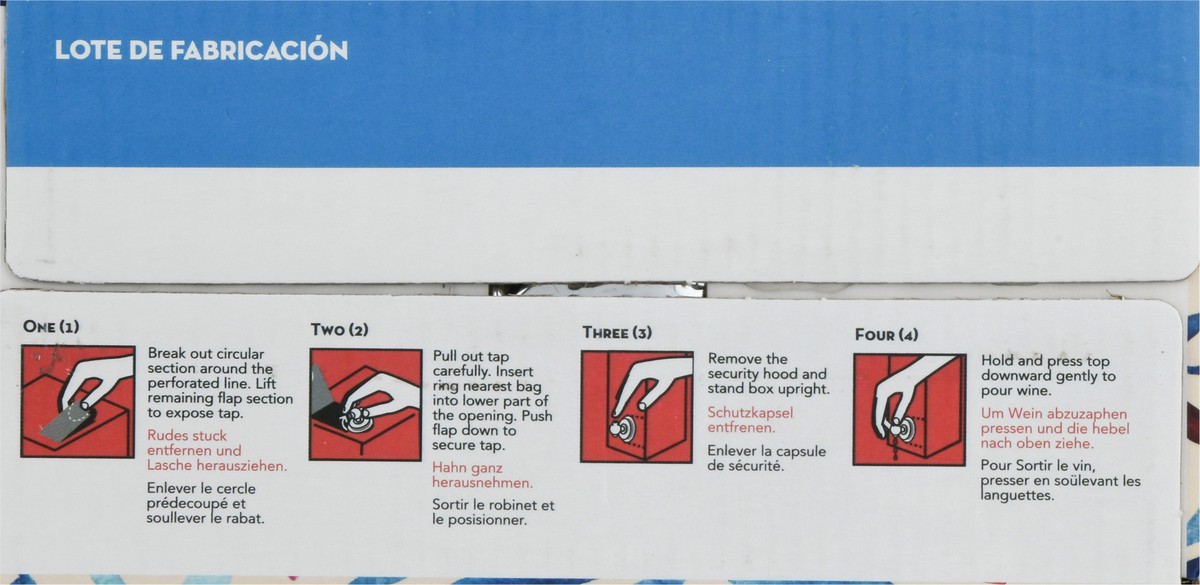 slide 12 of 12, Quadrum Red Blend, 3 liter