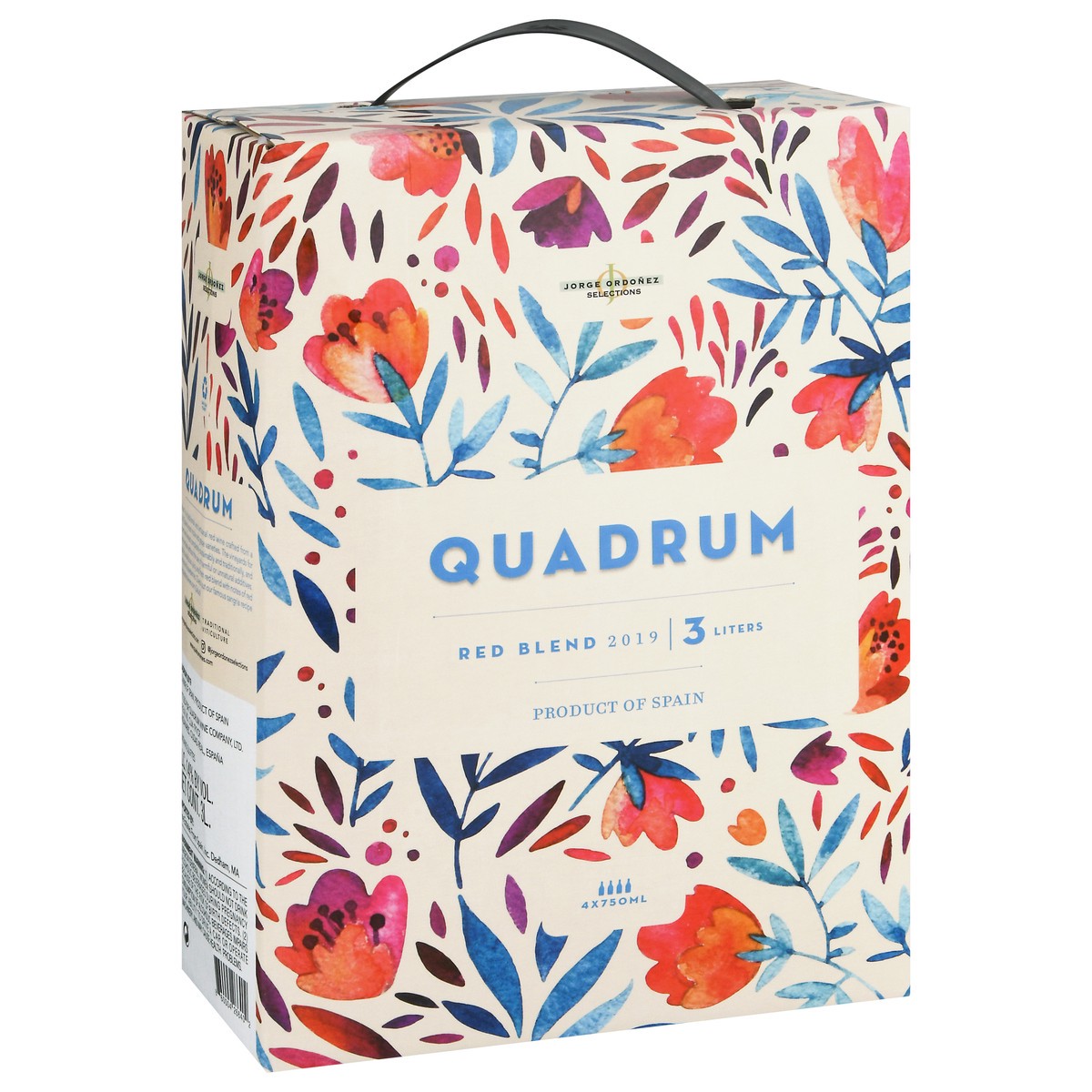 slide 9 of 12, Quadrum Red Blend, 3 liter