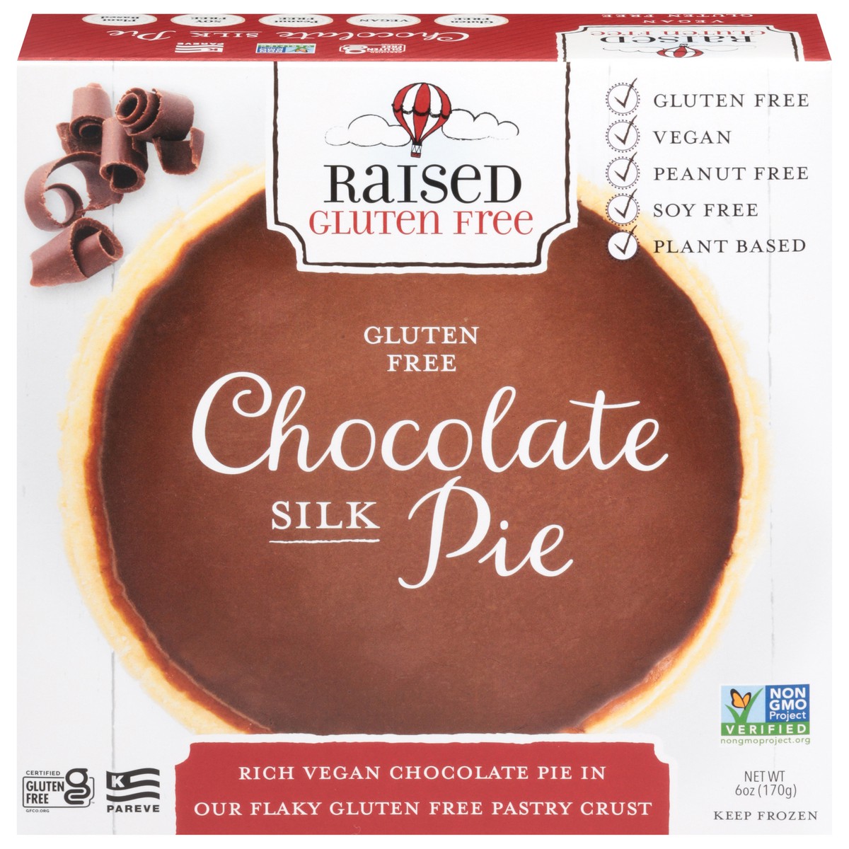 slide 14 of 14, Raised Gluten Free Chocolate Silk Pie 6 oz, 6 oz