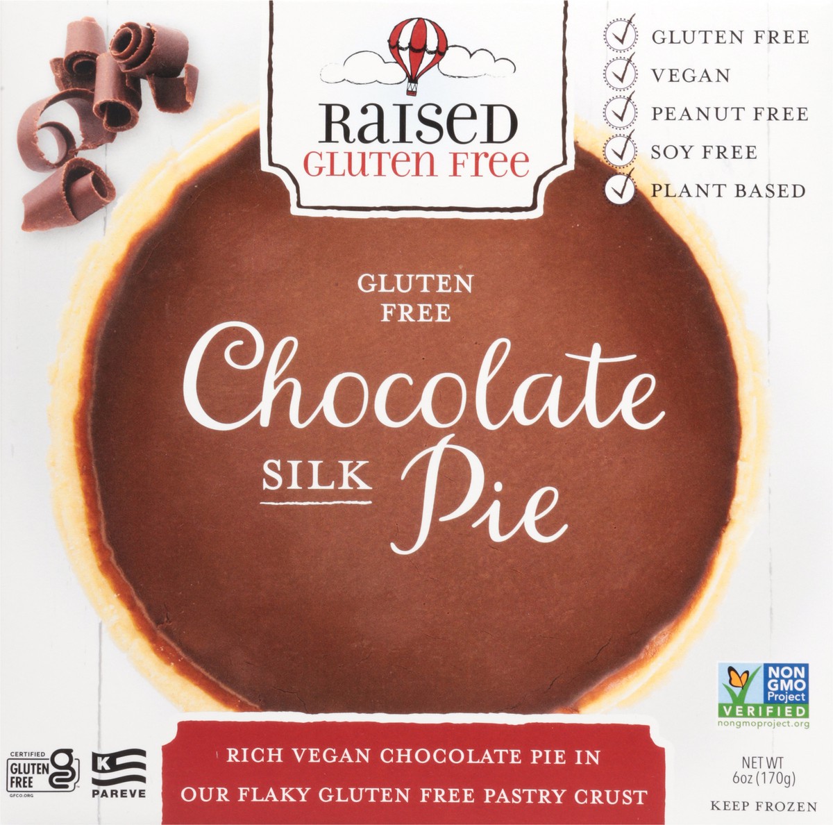 slide 2 of 14, Raised Gluten Free Chocolate Silk Pie 6 oz, 6 oz