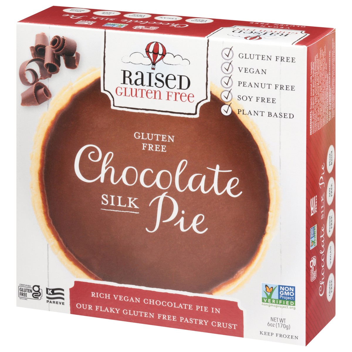 slide 11 of 14, Raised Gluten Free Chocolate Silk Pie 6 oz, 6 oz