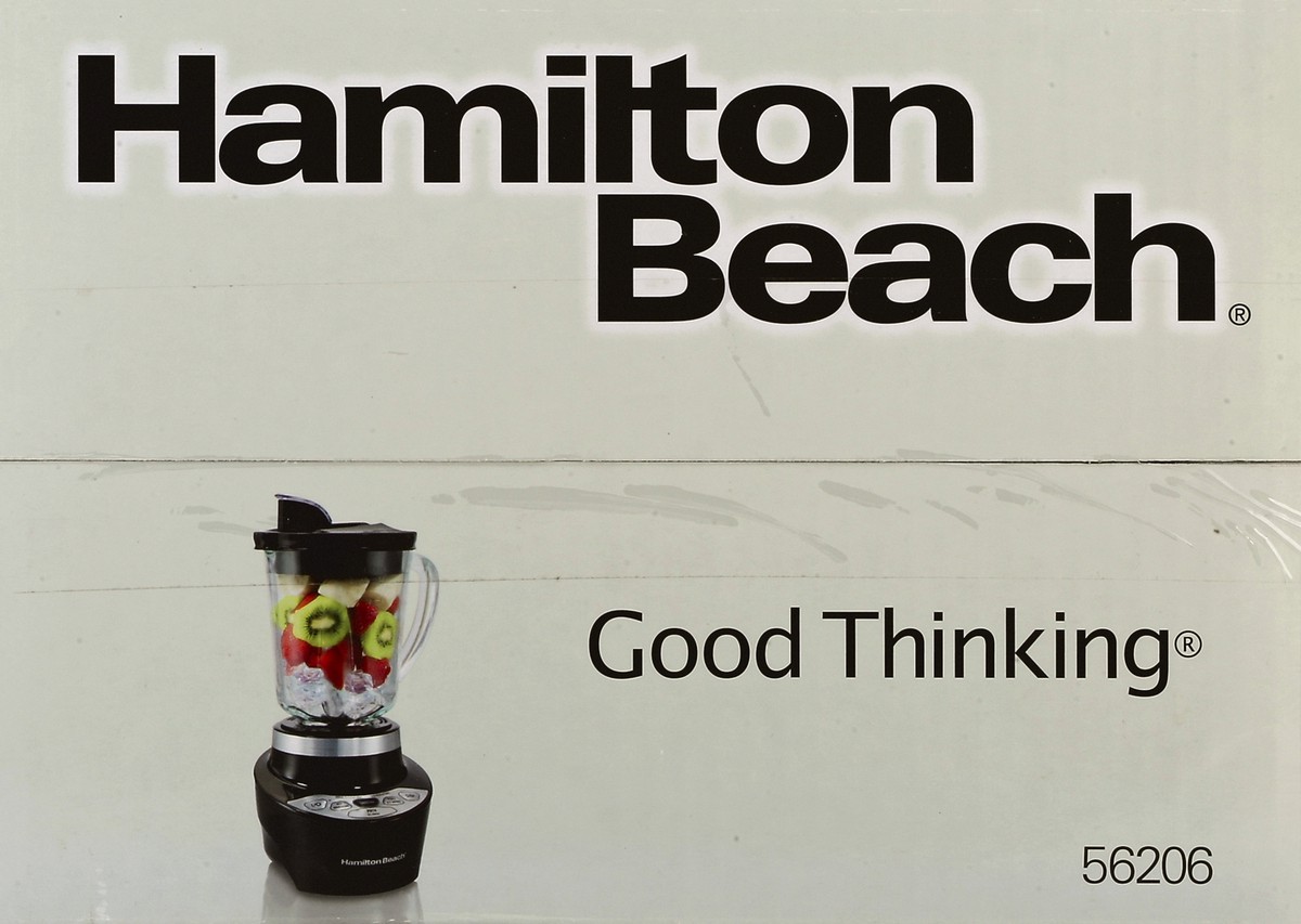 slide 2 of 5, Hamilton Beach Smoothie Smart Blender - Black 56206, 40 oz