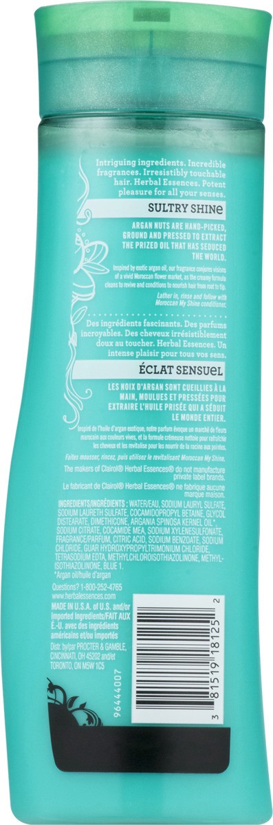 slide 6 of 9, Herbal Essences Herbal Essence Shine Moroccan Shampoo, 10.1 oz