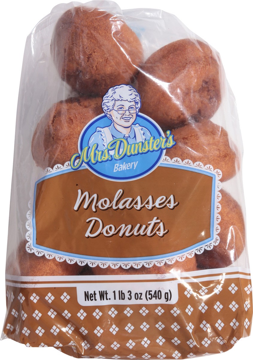 slide 10 of 13, Mrs. Dunster's Molasses Donuts 19 oz, 19 oz