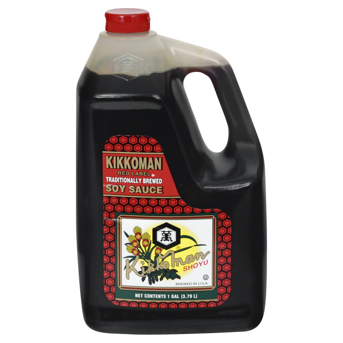 slide 1 of 13, Kikkoman Soy Sauce Red Label 1Gal, 3.79 liter