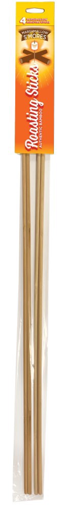 slide 2 of 2, Classic Impressions Marshmallow S'Mores Roasting Sticks, 4 ct