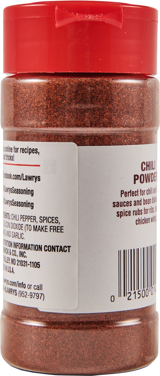 slide 3 of 9, Lawry's Chili Powder, 2.5 oz, 2.5 oz