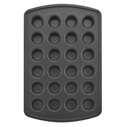 Kitchen & Table by H-E-B 24 Cup Mini Muffin Pan - Gun Metal