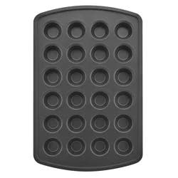 Kitchen & Table by H-E-B 24 Cup Mini Muffin Pan - Gun Metal