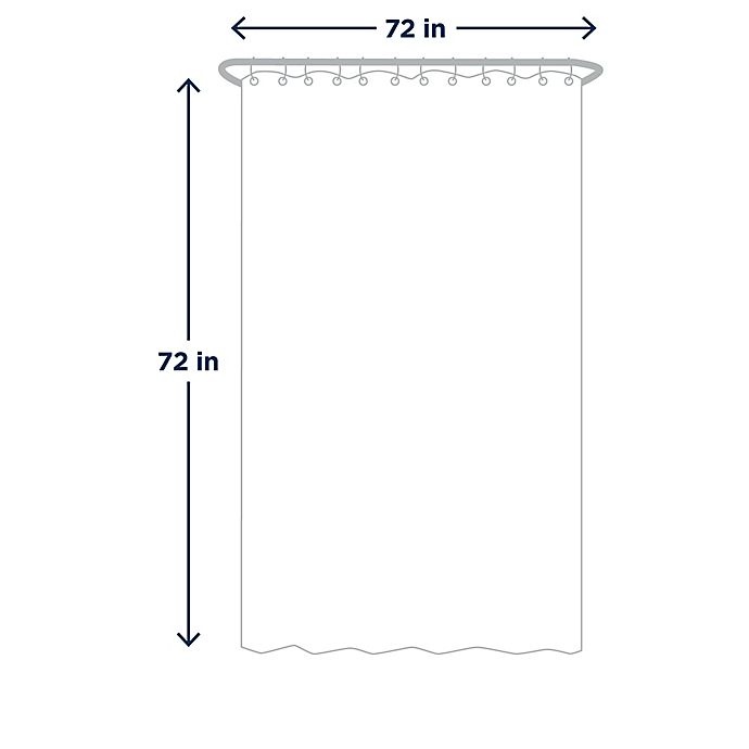 slide 6 of 8, Titan Super Heavyweight Peva Shower Liner - Clear, 1 ct