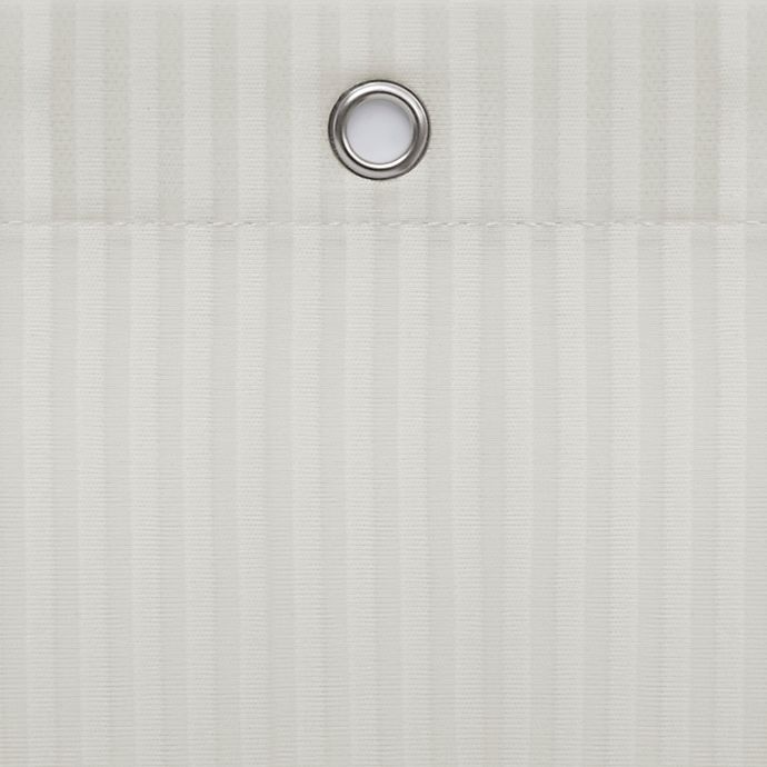 slide 3 of 4, Titan Waterproof Fabric Shower Curtain Liner - Ivory, 70 in x 72 in