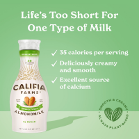 slide 14 of 16, Califia Farms Unsweetened Almond Milk, 48 fl oz