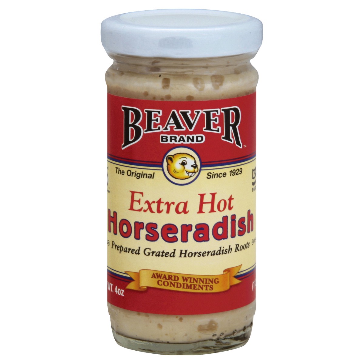 slide 2 of 3, Beaver Horseradish 4 oz, 4 oz