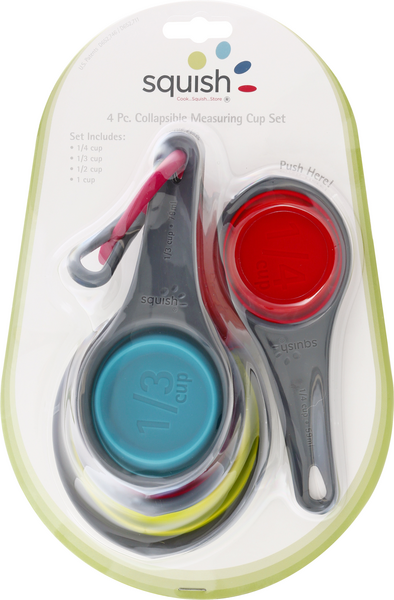 Squish Collapsible Measuring Cup & Spoon Set - Shop Utensils & Gadgets at  H-E-B