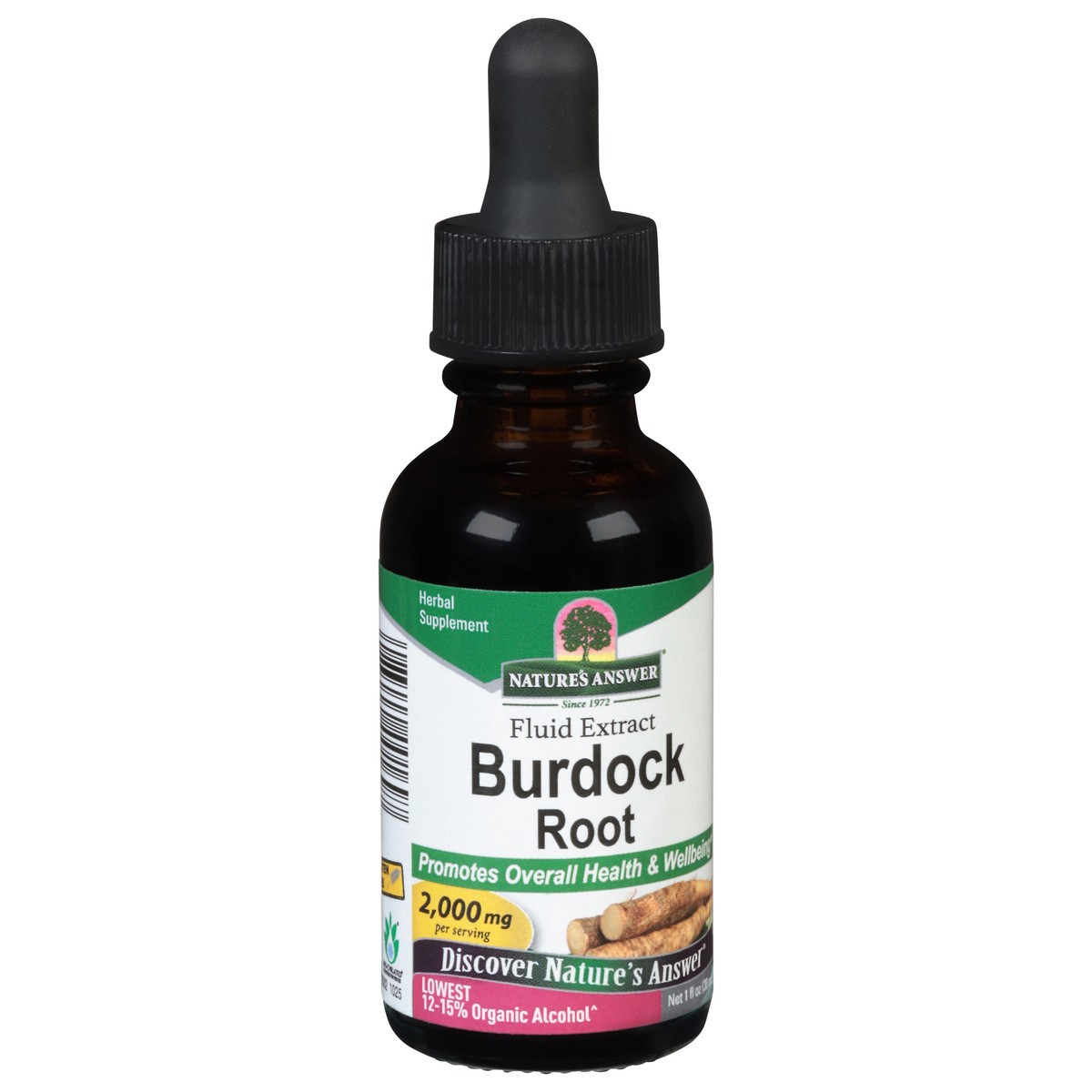 slide 3 of 9, Nature's Answer Burdock Root, 1 oz