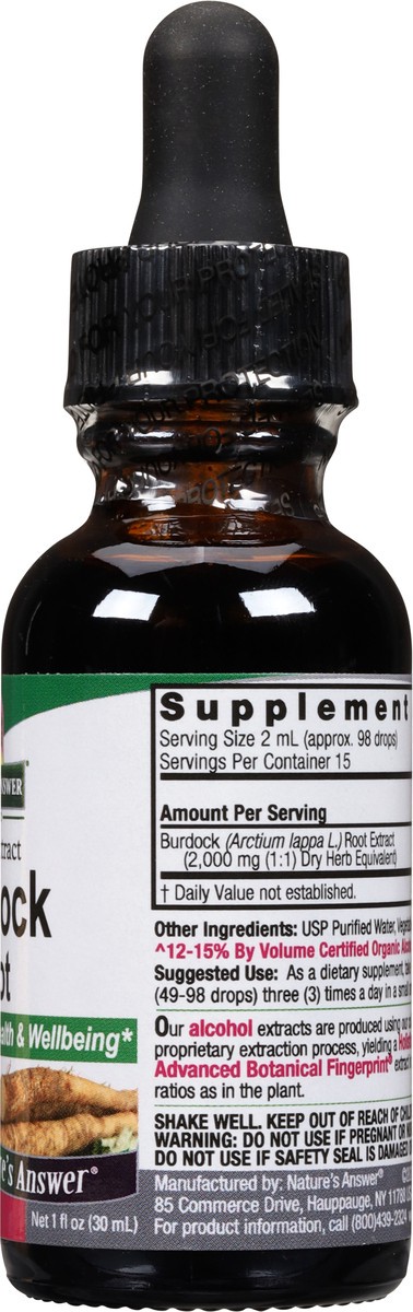 slide 7 of 9, Nature's Answer Burdock Root, 1 oz