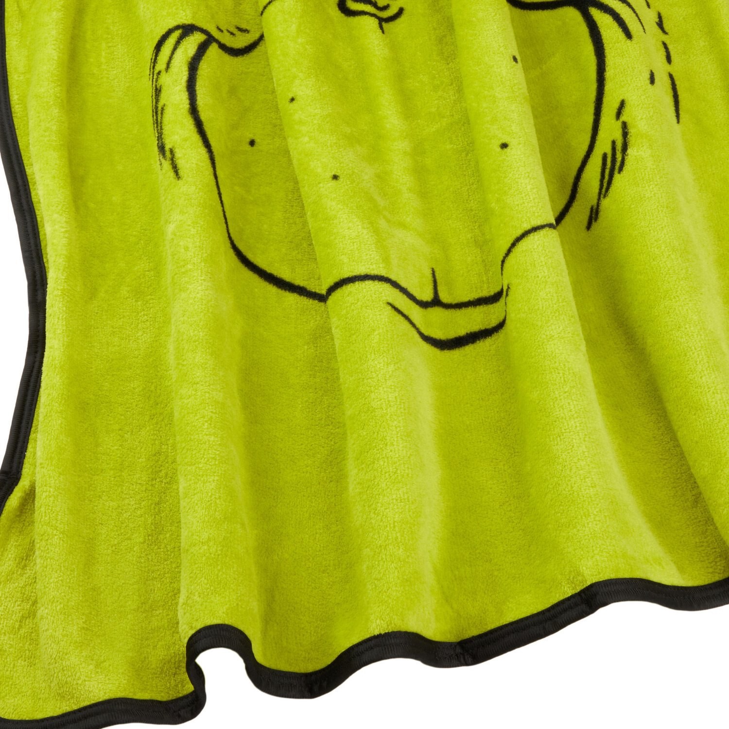slide 3 of 4, Grinch All Green Microraschel Throw, 1 ct