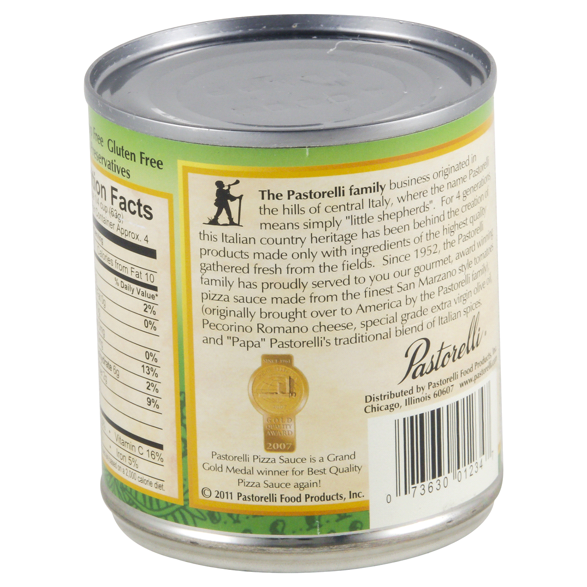 slide 2 of 4, Pastorelli Pizza Sauce 8 oz, 8 oz