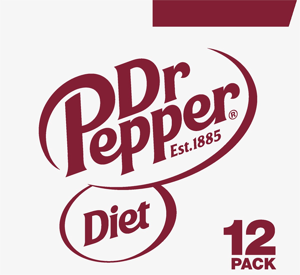 slide 2 of 7, Dr Pepper Diet Dr Pepper Soda, 12 fl oz cans, 12 pack, 12 ct; 12 fl oz
