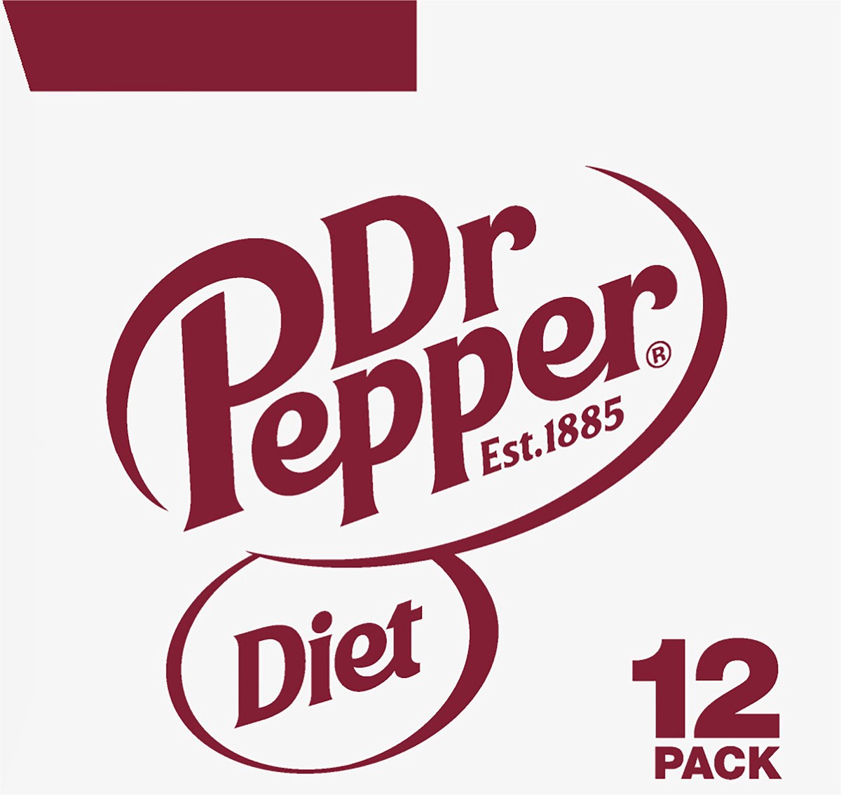 slide 7 of 7, Dr Pepper Diet Dr Pepper Soda, 12 fl oz cans, 12 pack, 12 ct; 12 fl oz