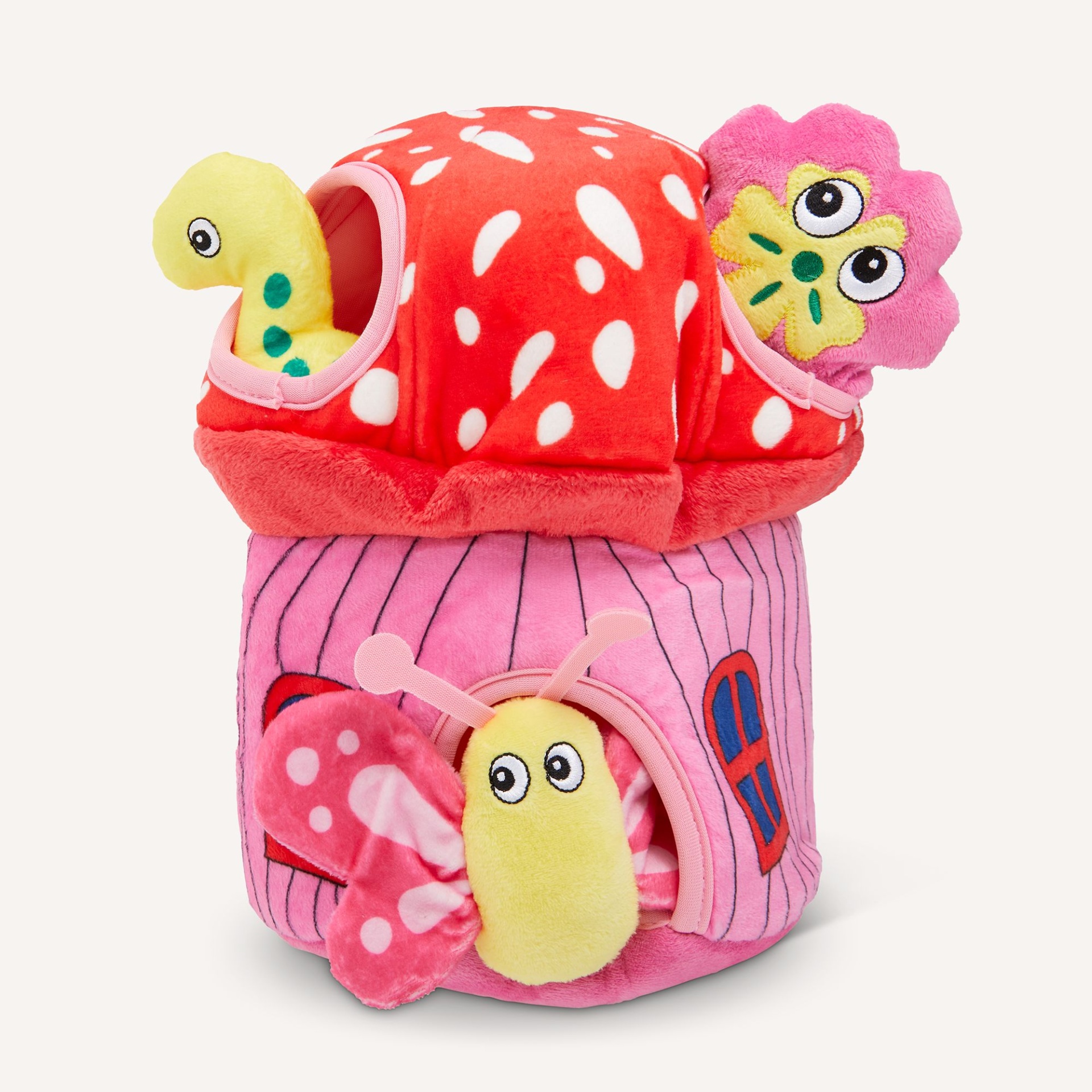 Joyhound Classroom Mushroom Hide 'N Peak Burrow Dog Toy Plush