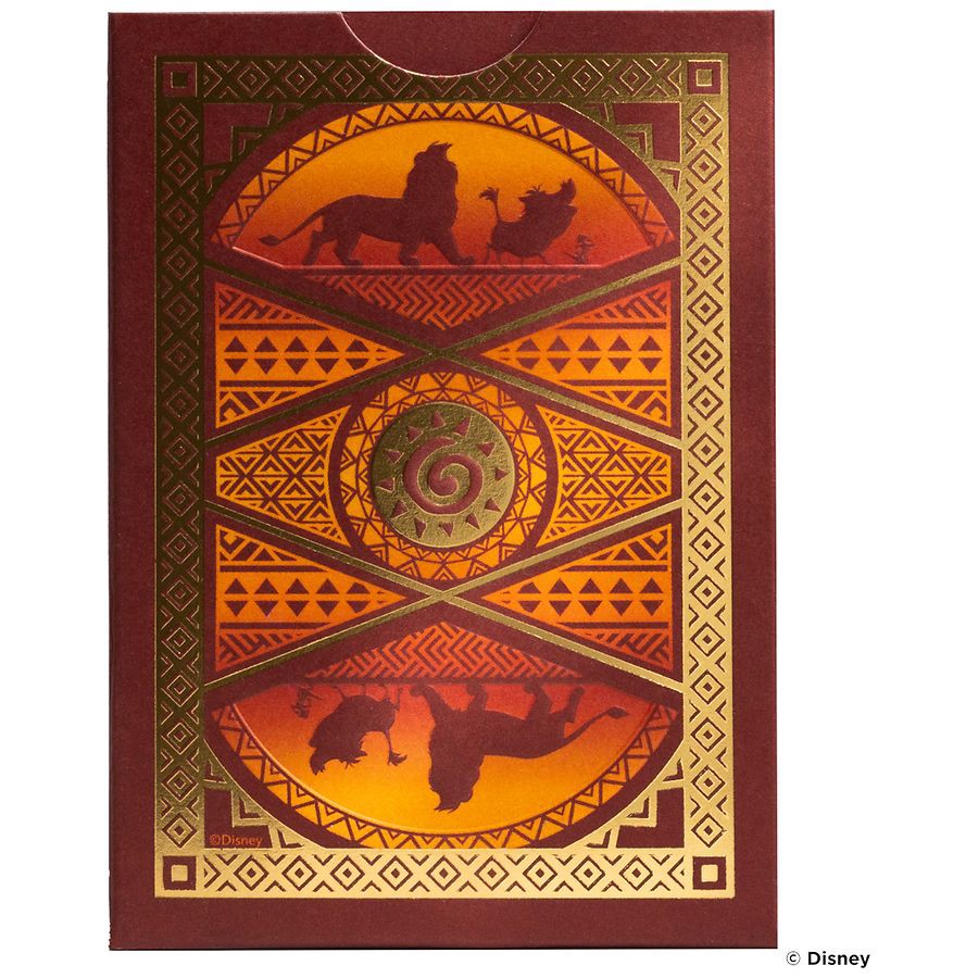 slide 2 of 3, Bicycle Lion King Playing Cards, 1 ct