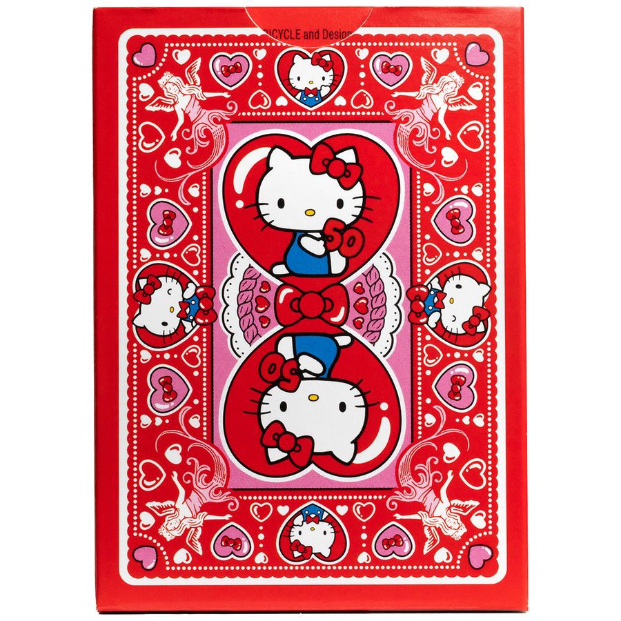 slide 2 of 3, Bicycle Hello Kitty Playing Cards, 1 ct