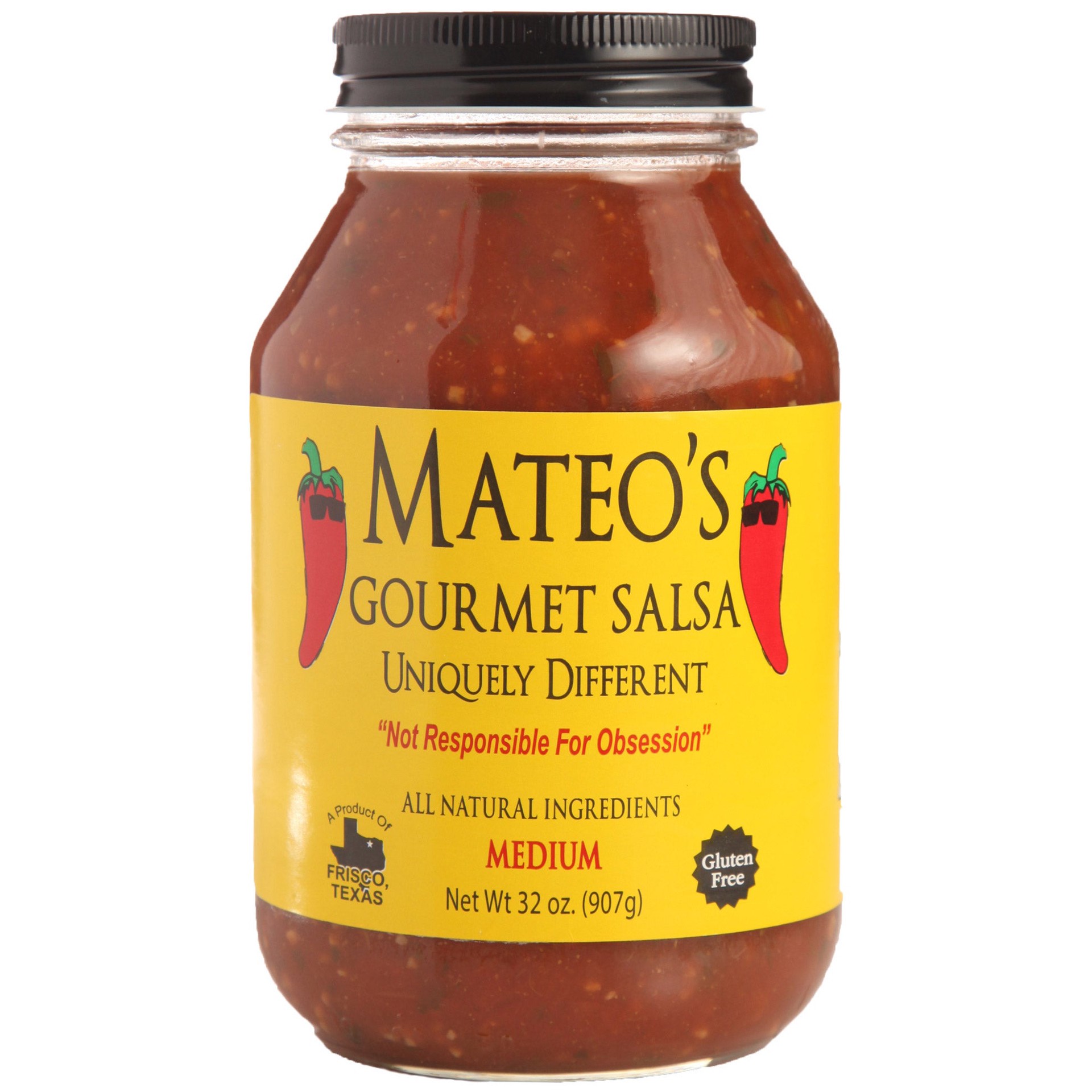 slide 1 of 2, Mateo's Gourmet Salsa Medium, 32 oz, 