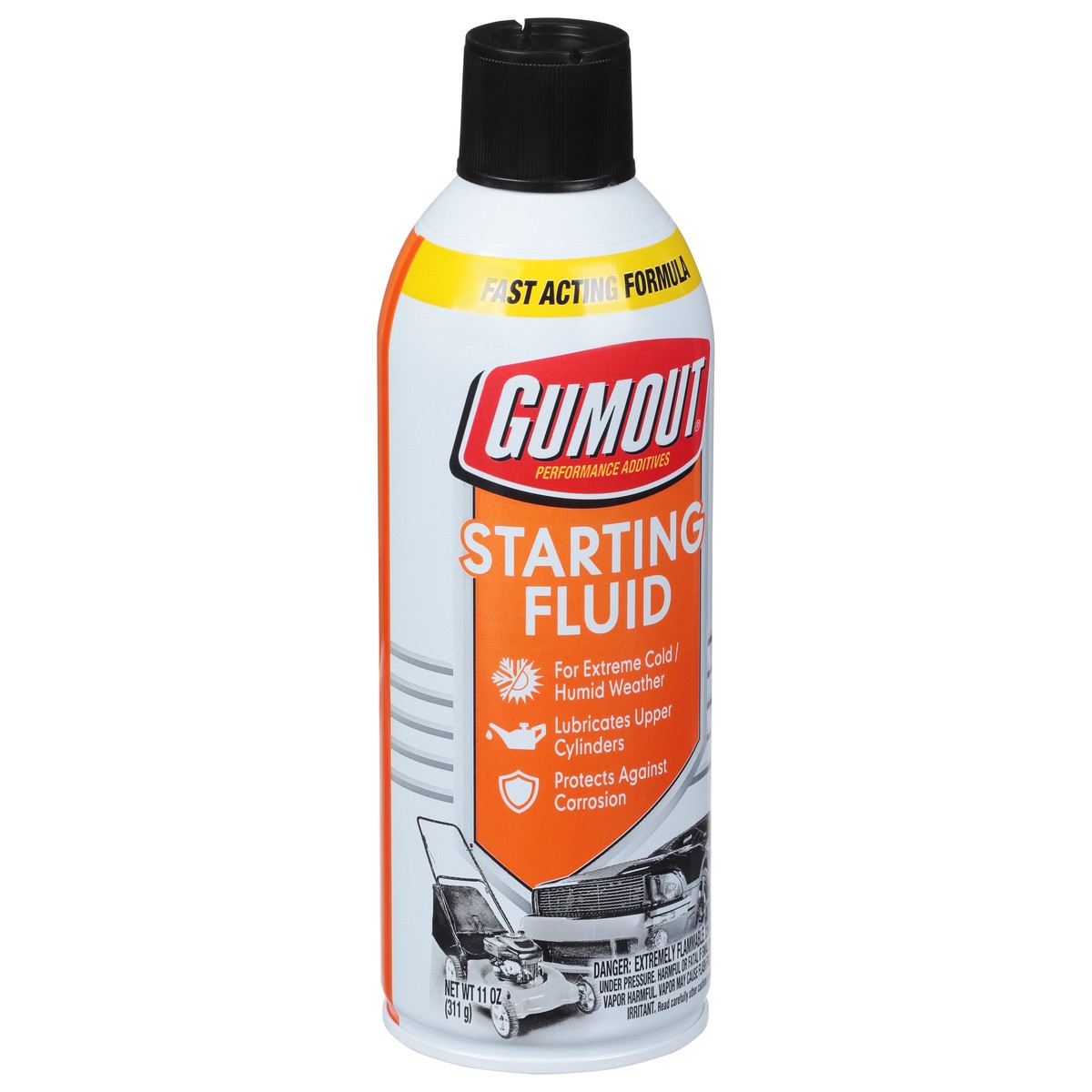 slide 8 of 10, Gumout Starting Fluid 11 oz, 11 oz