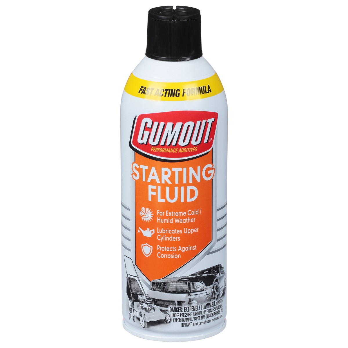 slide 9 of 10, Gumout Starting Fluid 11 oz, 11 oz