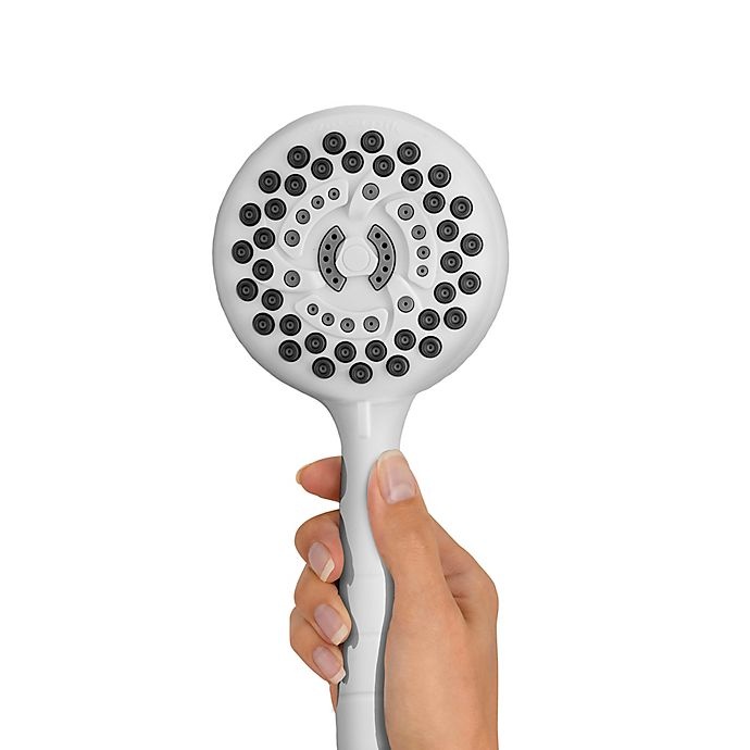 slide 5 of 5, Waterpik PowerPulse Oasis 7-Setting Handheld Shower Head, 1 ct