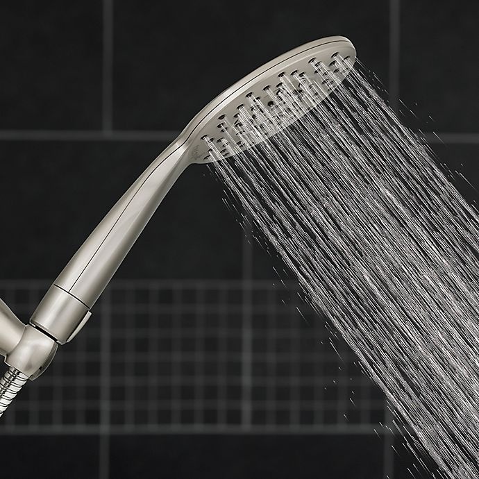 slide 2 of 6, Waterpik PowerPulse Massage Handheld Showerhead - Brushed Nickel, 1 ct