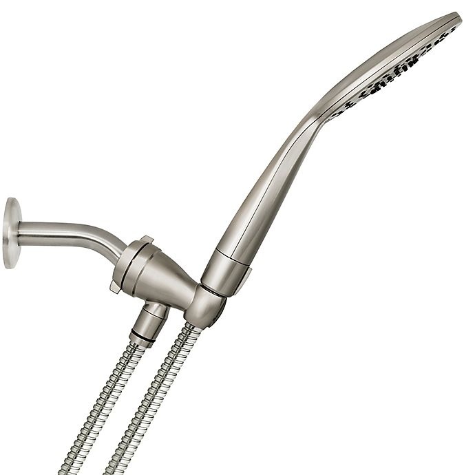 slide 4 of 6, Waterpik PowerPulse Massage Handheld Showerhead - Brushed Nickel, 1 ct