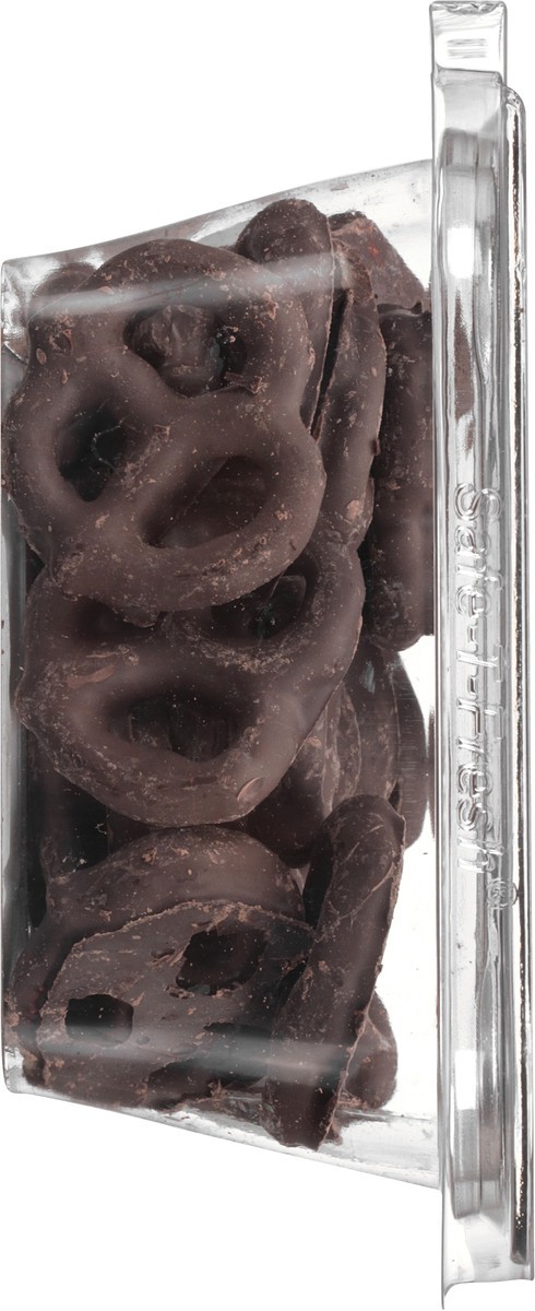 slide 3 of 14, JLM Manufacturing Dark Chocolate Pretzels 7 oz, 7 oz