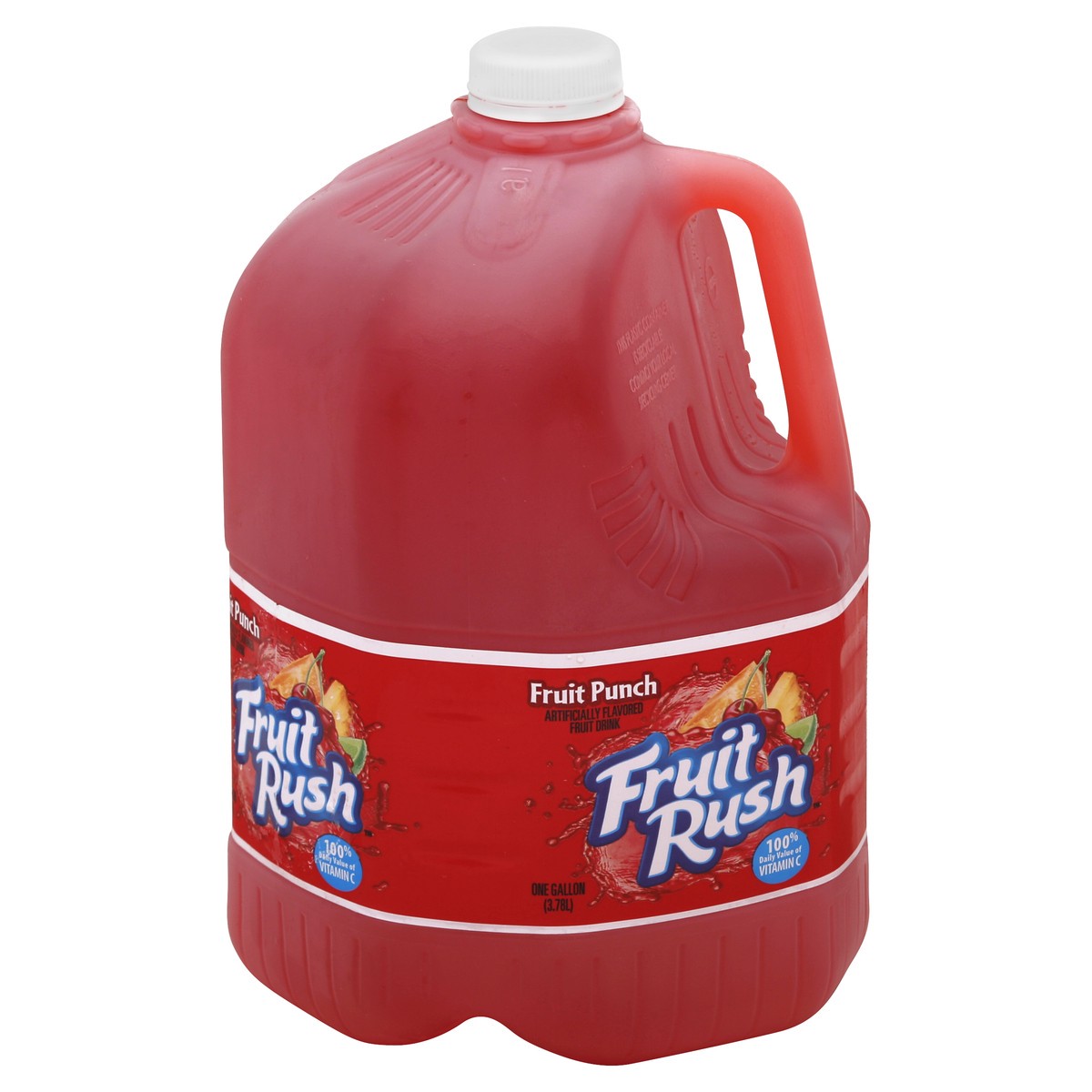 slide 2 of 5, Fruit Rush Fruit Punch Drink, 1 Gallon - 128 fl oz, 128 fl oz