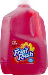 Fruit Rush Fruit Punch Drink, 1 Gallon - 128 fl oz
