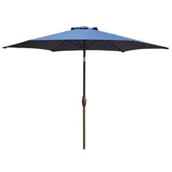 Essentials Market Umbrella 9 Foot Aluminum
