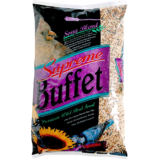 slide 1 of 1, Brown's Song Supreme Buffet Premium Wild Bird Feed, 5 lb