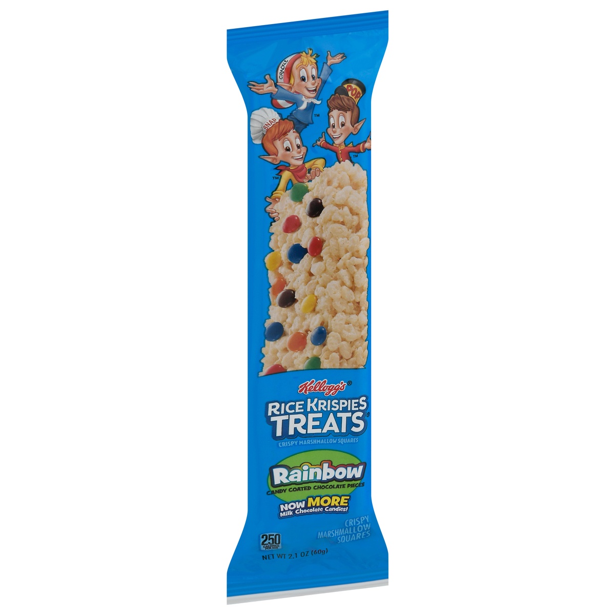 slide 2 of 11, Kellogg's Rice Krispies Treats Marshmallow Snack Bars, Kids Snacks, School Lunch, Rainbow, 2.1 oz