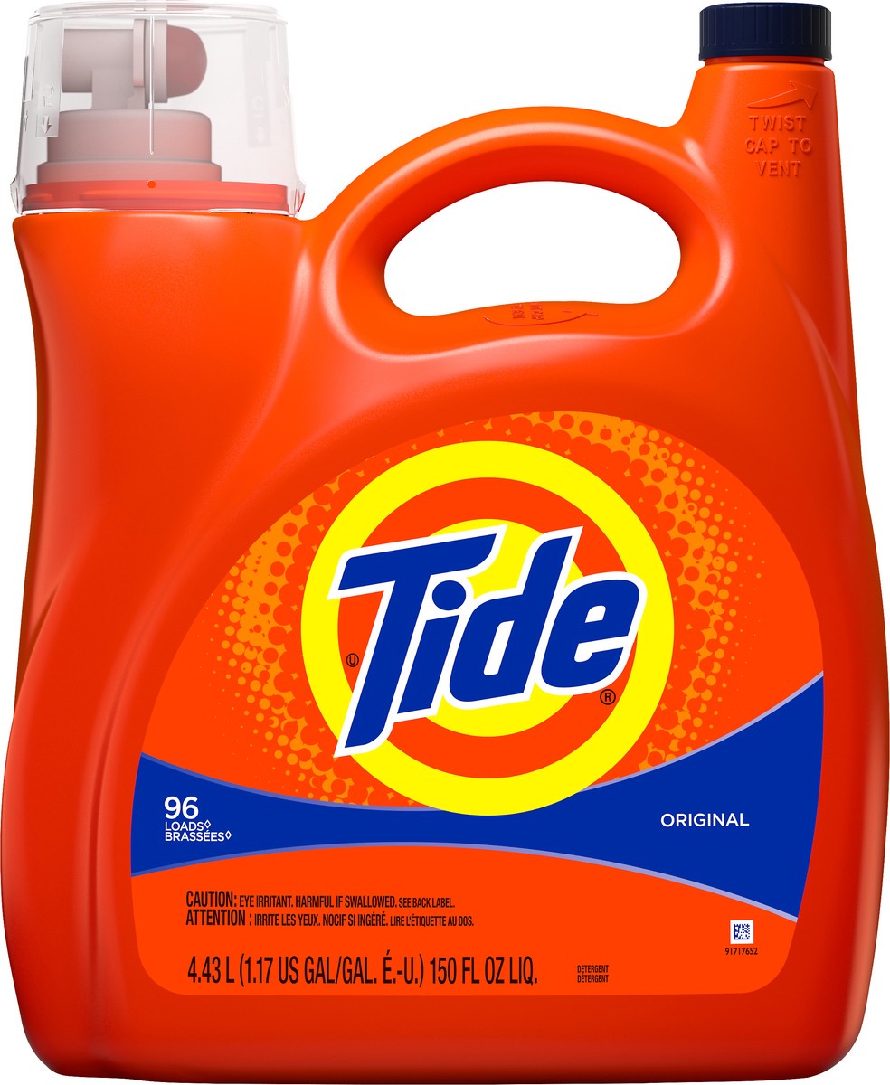 slide 2 of 4, Tide Original Detergent 4.43 lt, 4.43 liter