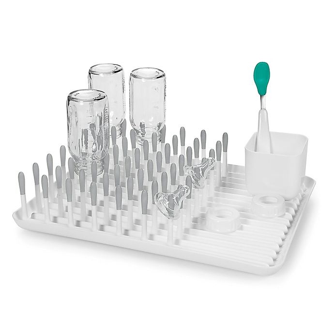 slide 1 of 1, OXO Tot Bottle Drying Rack - Grey, 1 ct