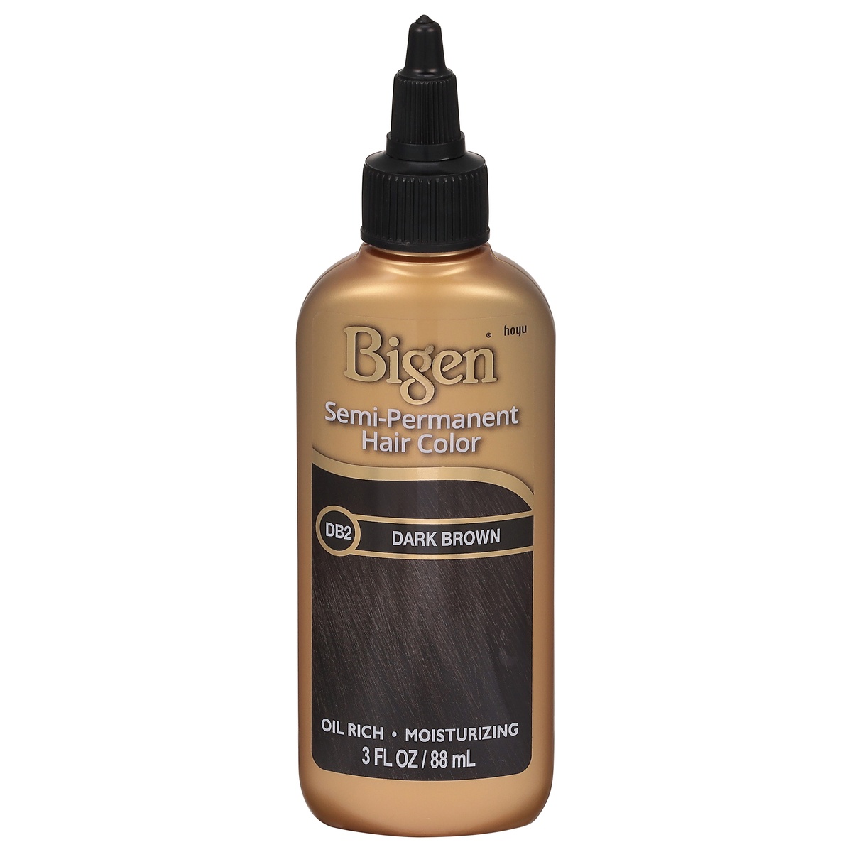 slide 1 of 1, Bigen Semi-Permanent Hair Color - Dark Brown, 3 fl oz