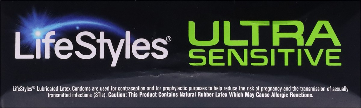 slide 6 of 12, LifeStyles Ultra Sensitive Latex Condoms 40 ea, 40 ct